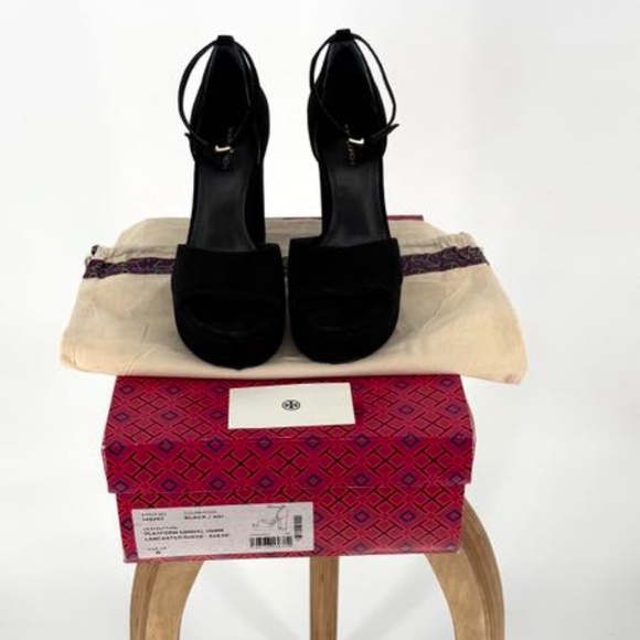 New Tory Burch Platform Sandals Size 8 - Picture 4 of 17